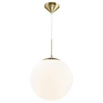 Nordlux Grant arany-fehér függesztett lámpa (NOR-2010573035) E27 1 izzós IP20