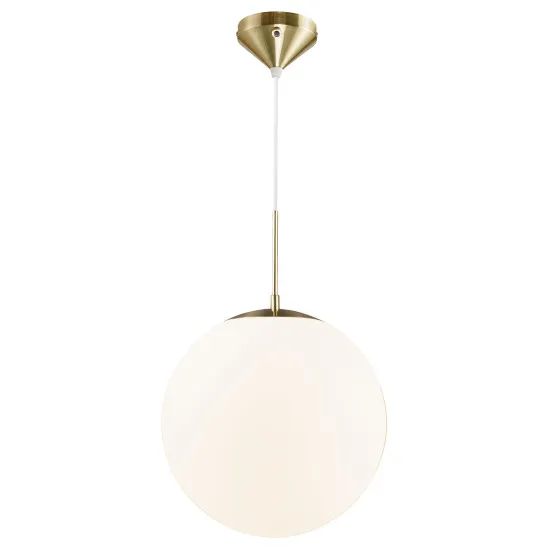 Nordlux Grant arany-fehér függesztett lámpa (NOR-2010573035) E27 1 izzós IP20