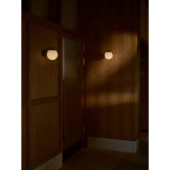 Nordlux Grant fekete-fehér fali lámpa (NOR-47091003) E14 1 izzós IP20