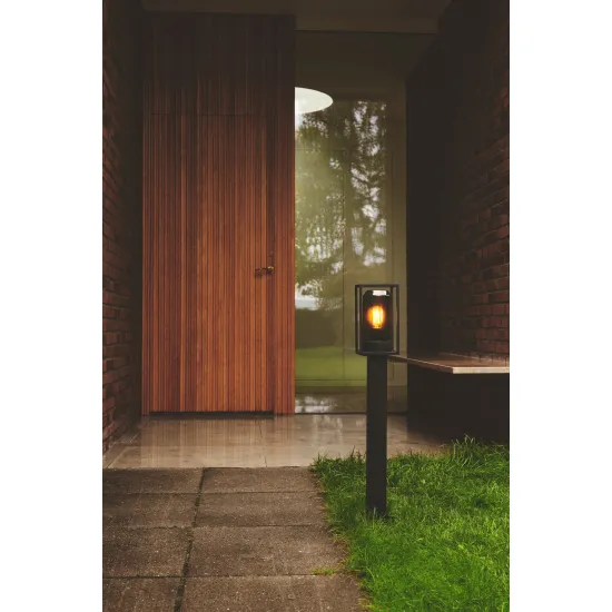 Nordlux Griffin fekete vízvédett kültéri állólámpa (NOR-2218158047) E27 1 izzós IP44