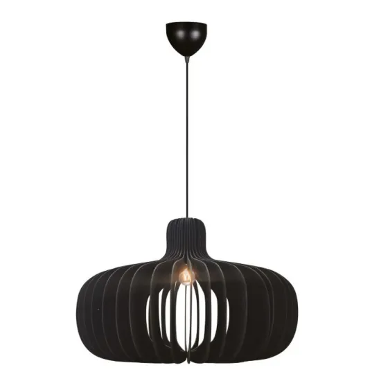 Nordlux Hazo fekete függesztett lámpa (NOR-2512073003) E27 1 izzós IP20