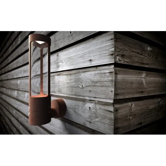 Nordlux Helix  barna vízvédett kültéri fali lámpa (NOR-77479938) GU10 1 izzós IP44