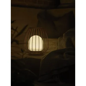 Nordlux Jim To-Go  piros-fehér kültéri hordozható LED asztali lámpa (NOR-2218105002) LED 1 izzós IP54