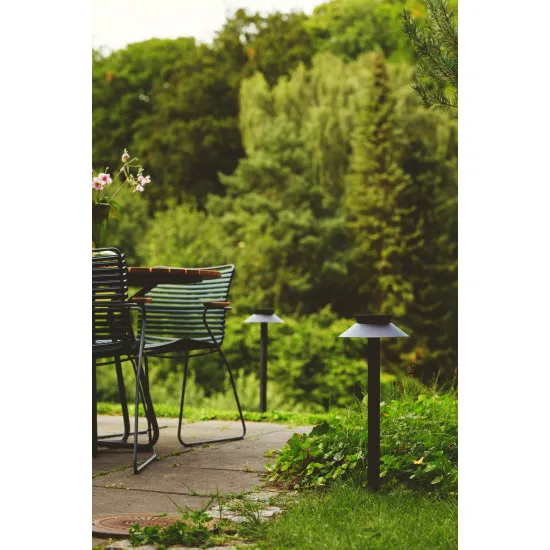 Nordlux Justina Solar  fekete mozgásérzékelős vízvédett LED kültéri állólámpa (NOR-2418098003) LED 1 izzós IP44