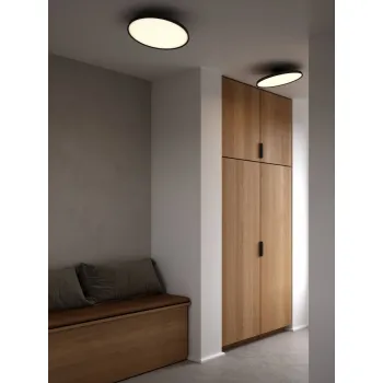 Nordlux Kaito Pro fekete LED mennyezeti lámpa (NOR-2320556003) LED 1 izzós IP20