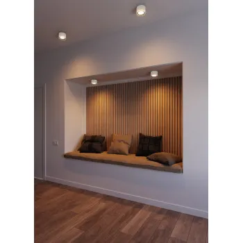 Nordlux Landon Smart  fehér vízvédett LED mennyezeti lámpa (NOR-2110840101) LED 1 izzós IP44