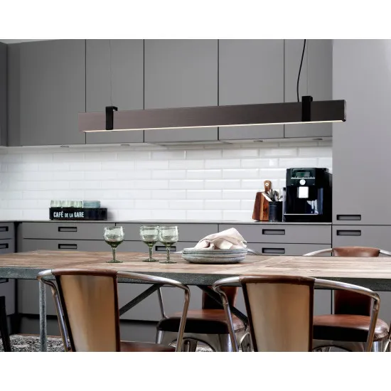 Nordlux Lilt szürke LED függesztett lámpa (NOR-2010603051) LED 1 izzós IP20