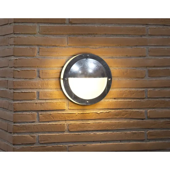 Nordlux Malte  szürke-fehér vízvédett kültéri fali lámpa (NOR-21841031) E27 1 izzós IP54