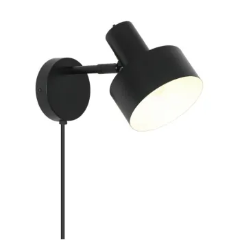 Nordlux Matis  fekete fali lámpa (NOR-2512201003) E27 1 izzós IP20