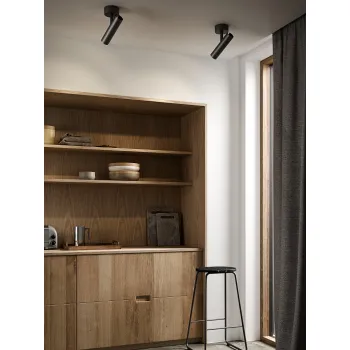 Nordlux MIB  fekete mennyezeti lámpa (NOR-2020666003) GU10 1 izzós IP20