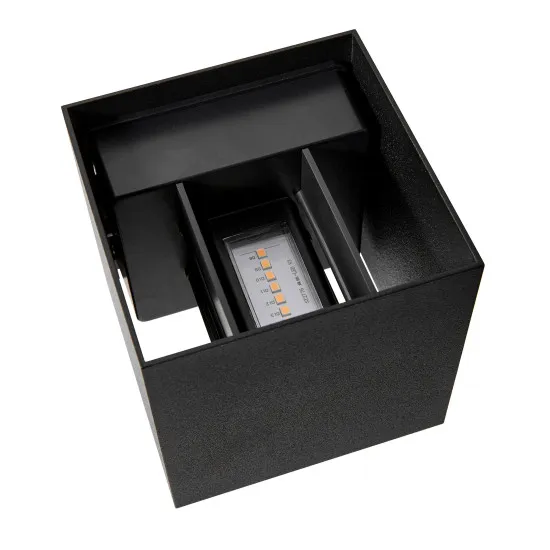 Nordlux Milda  fekete LED vízvédett kültéri fali lámpa (NOR-2418331003) LED 1 izzós IP44