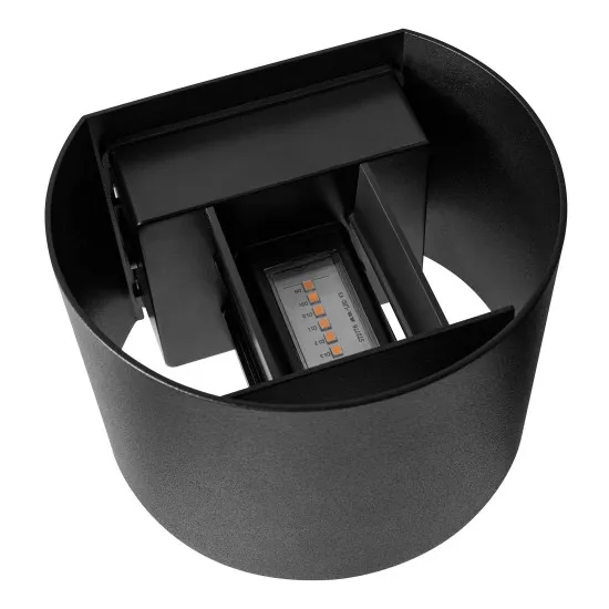 Nordlux Milda  fekete LED vízvédett kültéri fali lámpa (NOR-2418351003) LED 1 izzós IP44