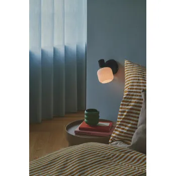 Nordlux Milford Mini 3-Rondel  fekete-fehér mennyezeti lámpa (NOR-2412606003) E14 3 izzós IP20