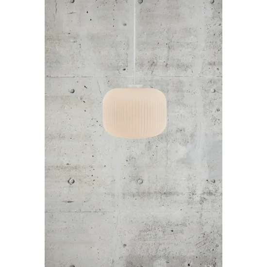 Nordlux Milford fehér függesztett lámpa (NOR-46583001) E27 1 izzós IP20