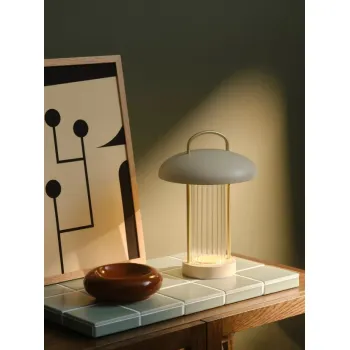 Nordlux Mirano portable  bézs LED hordozható asztali lámpa (NOR-2512505009) LED 1 izzós IP20