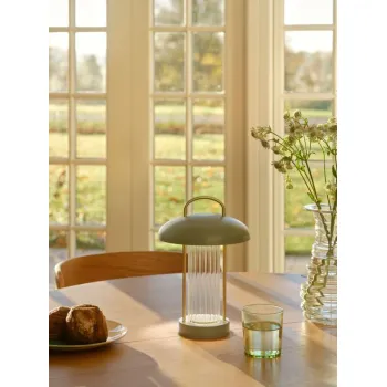 Nordlux Mirano portable  zöld LED hordozható asztali lámpa (NOR-2512505023) LED 1 izzós IP20