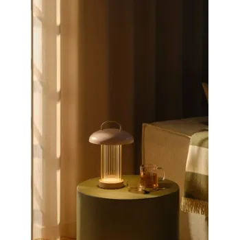 Nordlux Mirano portable  rózsaszín LED hordozható asztali lámpa (NOR-2512505057) LED 1 izzós IP20