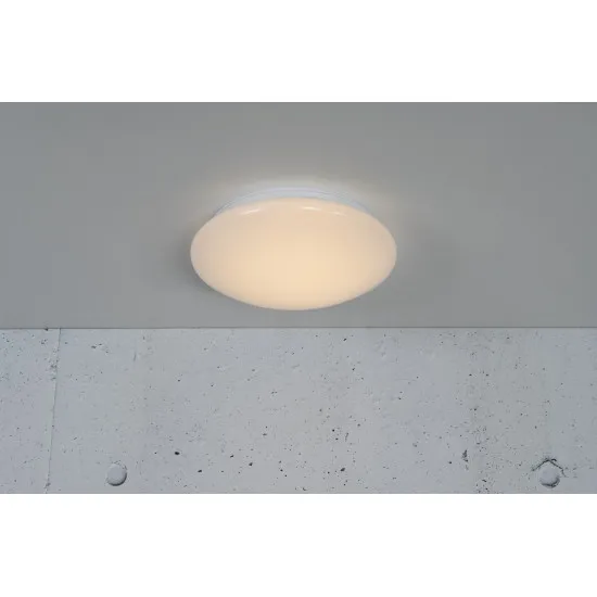 Nordlux Montone fehér vízvédett LED mennyezeti lámpa (NOR-2015176101) LED 1 izzós IP44