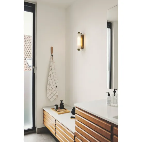 Nordlux Nimal sárgaréz vízvédett fürdőszobai tükörvilágítás (NOR-2310521035) E14 1 izzós IP44