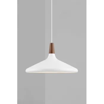 Nordlux Nori fehér függesztett lámpa (NOR-2120823001) E27 1 izzós IP20