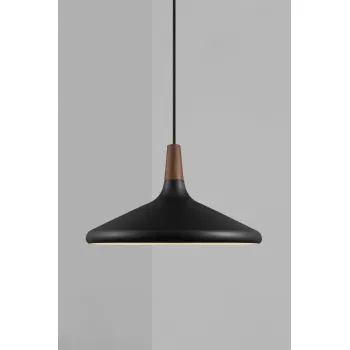 Nordlux Nori fekete függesztett lámpa (NOR-2120823003) E27 1 izzós IP20