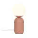 Nordlux Notti  terrakotta-fehér asztali lámpa (NOR-2011035059) E14 1 izzós IP20