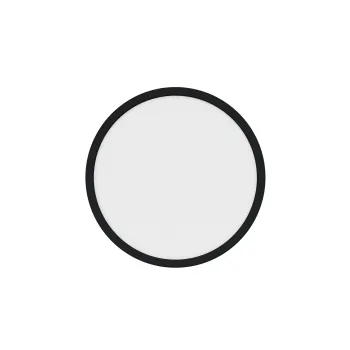 Nordlux Oja 29  fekete-fehér LED mennyezeti lámpa (NOR-47276003) LED 1 izzós IP20