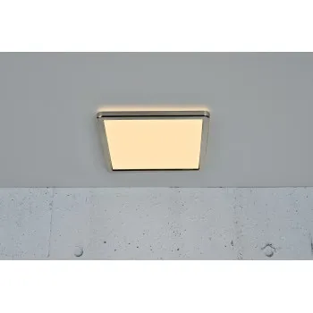 Nordlux Oja 29 Square  ezüst-fehér LED mennyezeti lámpa (NOR-2015056155) LED 1 izzós IP20