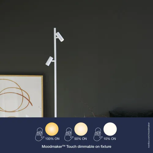 Nordlux Omari  fehér LED állólámpa (NOR-2112254001) LED 1 izzós IP20