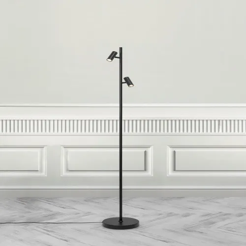 Nordlux Omari  fekete LED állólámpa (NOR-2112254003) LED 1 izzós IP20