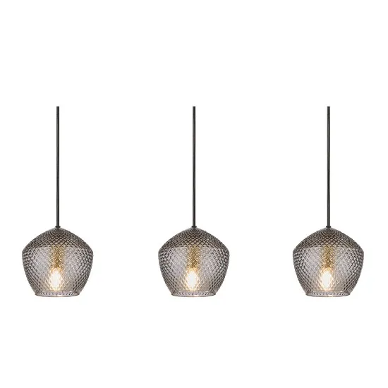 Nordlux Orbiform sárgaréz-szürke függesztett lámpa (NOR-2010693047) E14 3 izzós IP20
