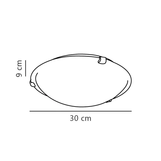 Nordlux Petri  fehér mennyezeti lámpa (NOR-92746001) E27 1 izzós IP20