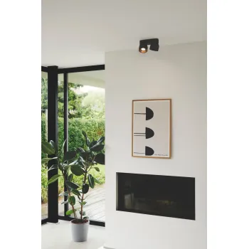 Nordlux Pitcher  fekete mennyezeti spotlámpa (NOR-2310410103) GU10 2 izzós IP20