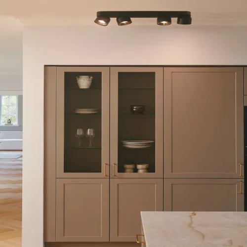 Nordlux Pitcher  fekete mennyezeti spotlámpa (NOR-2310430103) GU10 4 izzós IP20