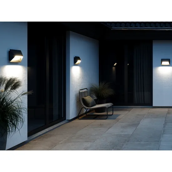 Nordlux Pontio fehér vízvédett kültéri fali lámpa (NOR-2218191001) GU10 2 izzós IP54