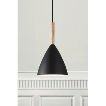 Nordlux Pure fekete függesztett lámpa (NOR-43293003) E27 1 izzós IP20