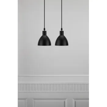 Nordlux Ray fekete függesztett lámpa (NOR-63233003) E14 2 izzós IP20