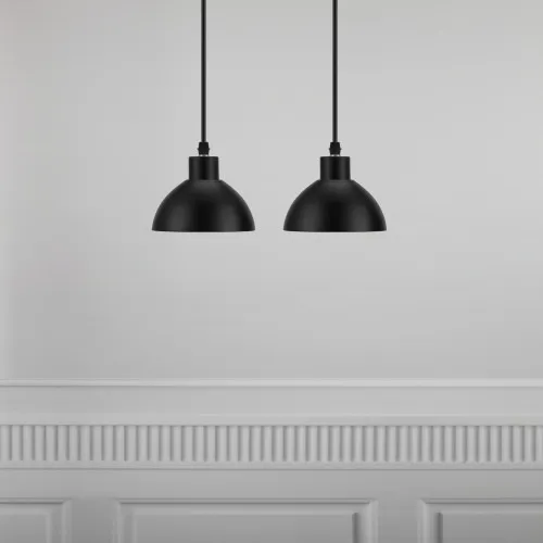 Nordlux Ray fekete függesztett lámpa (NOR-63233003) E14 2 izzós IP20