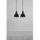 Nordlux Ray fekete függesztett lámpa (NOR-63233003) E14 2 izzós IP20