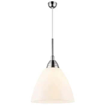 Nordlux Read fehér-króm függesztett lámpa (NOR-73163010) E27 1 izzós IP20