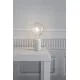 Nordlux Siv Marble  fehér-átlátszó asztali lámpa (NOR-45875001) E27 1 izzós IP20