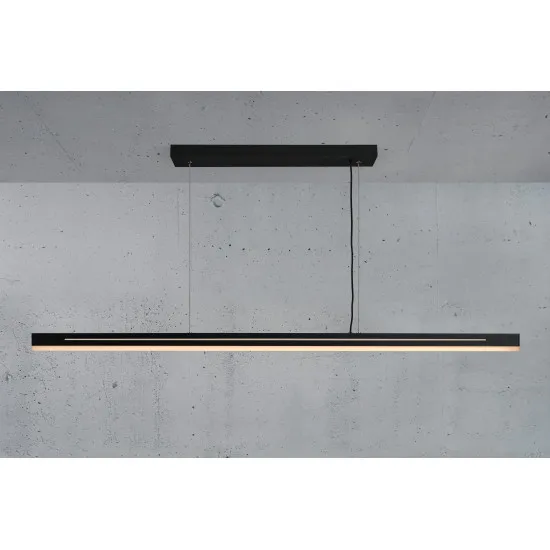 Nordlux Skylar fekete LED függesztett lámpa (NOR-2113003003) LED 1 izzós IP20