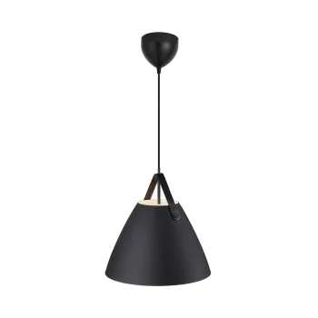 Nordlux Strap  fekete függesztett lámpa (NOR-84343003) E27 1 izzós IP20