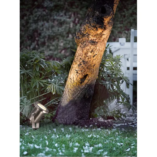 Nordlux Taurus  ezüst kültéri leszúrható lámpa (NOR-77029934) GU10 1 izzós IP54