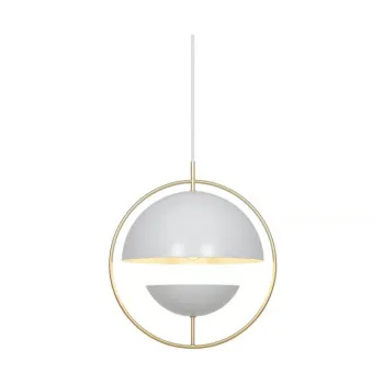 Nordlux Tavia fehér függesztett lámpa (NOR-2412353001) E27 1 izzós IP20