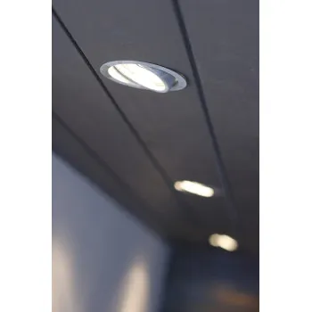 Nordlux Tip  ezüst beépíthető lámpa (NOR-20299931) GU10 1 izzós IP23