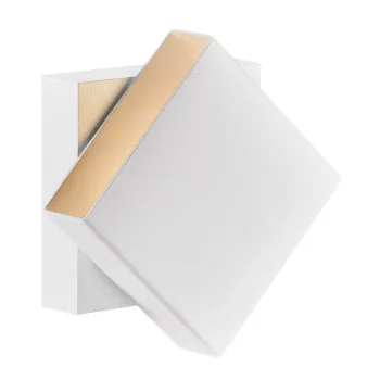 Nordlux Turn  fehér LED vízvédett kültéri fali lámpa (NOR-2019061001) LED 1 izzós IP54