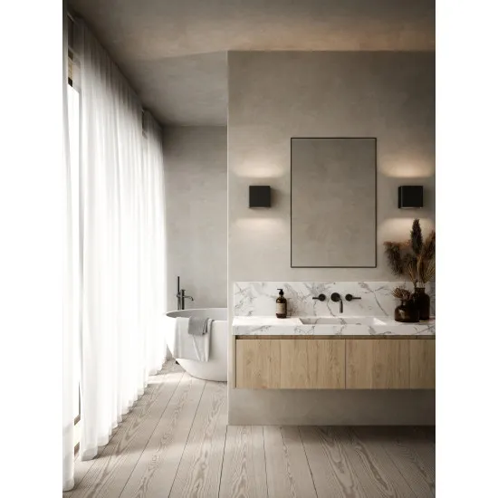 Nordlux Turn  fekete LED vízvédett kültéri fali lámpa (NOR-2019061003) LED 1 izzós IP54