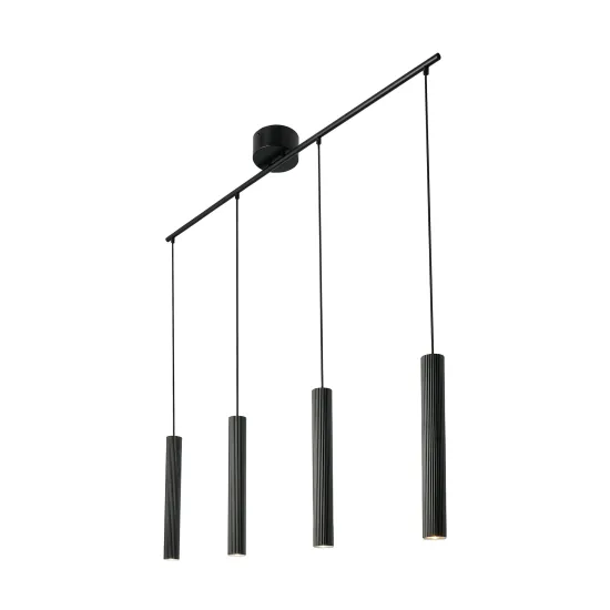 Nordlux Vico fekete függesztett lámpa (NOR-2412143003) GU10 4 izzós IP20