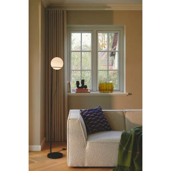 Nordlux Wilson fekete-fehér állólámpa (NOR-2412594003) G9 1 izzós IP20